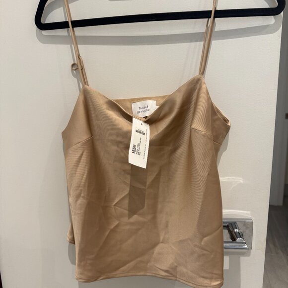 NWT - Champagne Silk Camisole Latest Scoop - Picture 3 of 3
